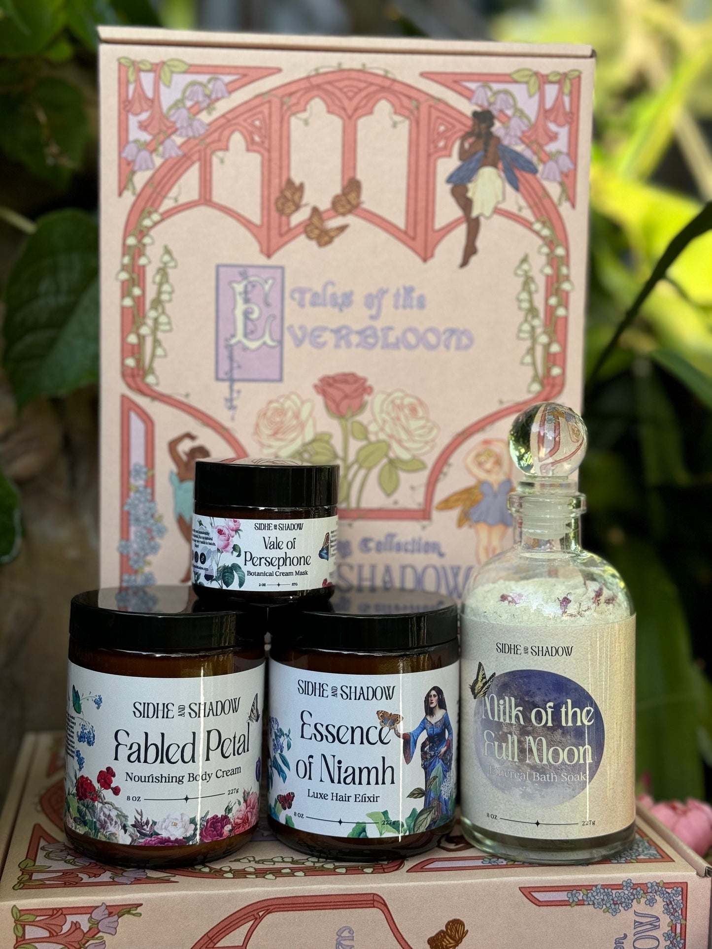 Everbloom Heliotrope Self-care Gift Set